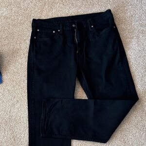 Levi's Classic Black Men's Straight Jeans